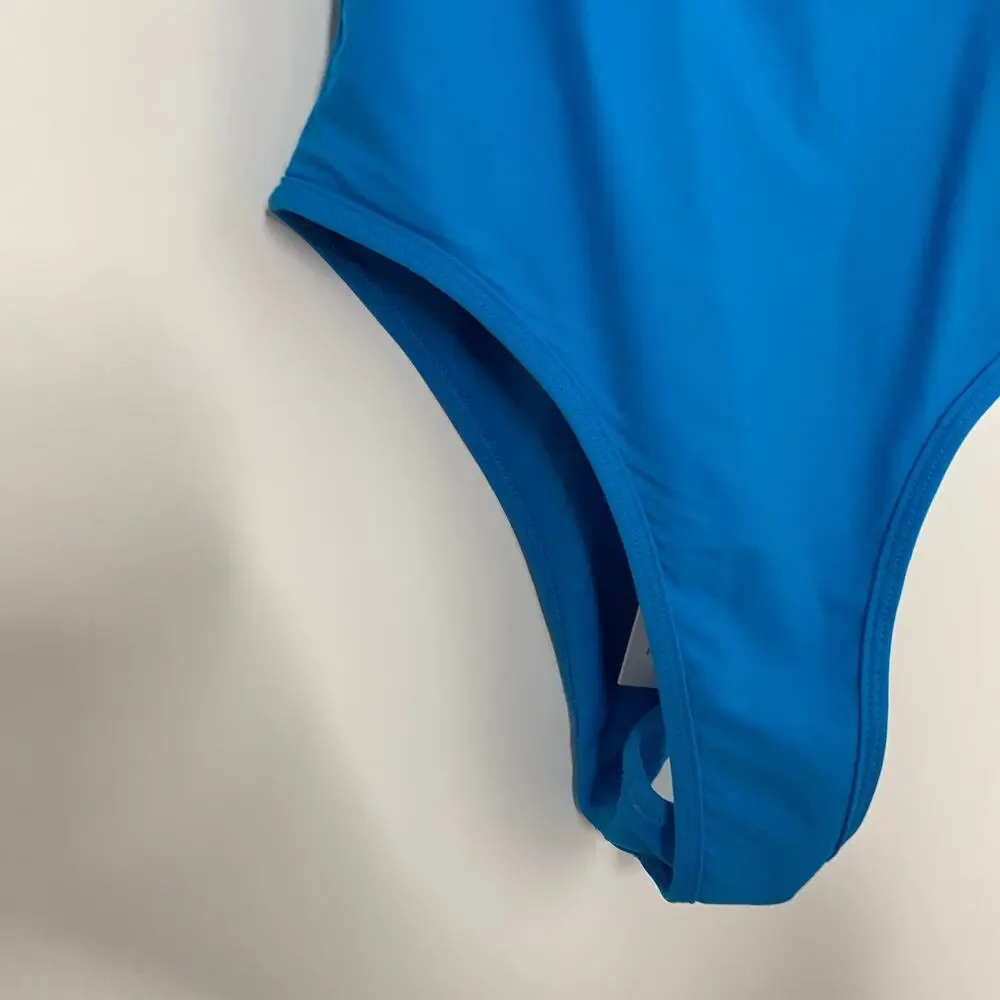 Ocean Ave Riot Swim Theo-OP Aire Square Back One Piece Womens New Small